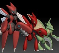 Pokemon Aerodactyl Mega Evolution 3D model 3D printable