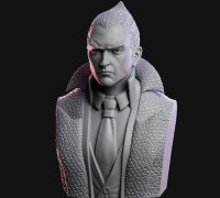 3D file Kazuya Mishima Fan Art Statue 3d Printable 🎨・Model to download and  3D print・Cults