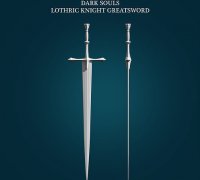 Black Knight Great Sword- Dark Souls 3 by Purple3dStudio, Download free  STL model