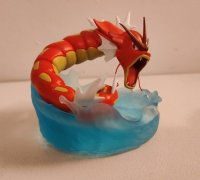 Pokemon Magikarp Gyarados Mega Evolution 3D model 3D printable