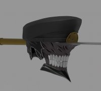 STL file Katana Man Helmet - Chainsawman Cosplay 👨・3D printing idea to  download・Cults