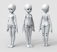 bjd movable joint doll Mayra ball joint doll | 3D Print Model