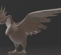 Free STL file spearow pokemon 🐉・3D print design to download・Cults