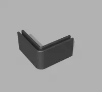 Free 3D file Zihyo Corner Cable Concealer Bracket・Model to