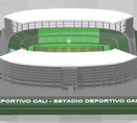 STL file America Futebol Clube - Estadio Independencia ⚽・3D