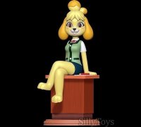 isabelle animal crossing 3D Models to Print - yeggi