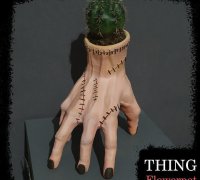Wednesday Addams - Thing Hand Top Fix by Maximus Printus, Download free  STL model