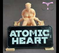 Pring - Atomic Heart Robot Gyrls Modelo de Impressão 3D in mulher