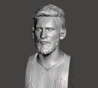 messi bust 3D Models to Print - yeggi