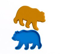 Free 3D file gummy bear candle mold 🐻・3D printer design to