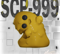 SCP-999 tickle Monster Model for Dungeons and 