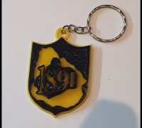 STL file Club Atletico Atlanta Villa Crespo Key Ring・3D printing