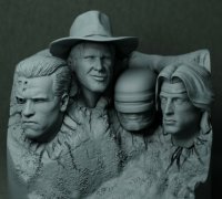 3D file Rambo statue 🎬・3D printer model to download・Cults