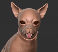 STL file Richard the Chihuahua - articulated toy dog 🐕・3D