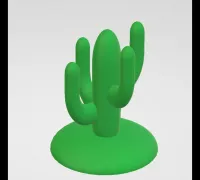 STL file Cactus Jewelry Organizer 🌵・3D printing design to