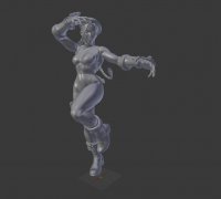 3D file Cammy from Street Fighter V 👧・3D printer design to download・Cults