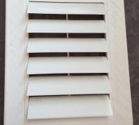 Air grilles / ventilation grilles in different sizes von Akeno, Kostenloses STL-Modell herunterladen