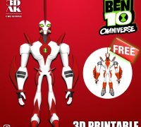 3D file Ben 10 Omniverse - Alien X 3d Printable 👽・Model to download and 3D  print・Cults