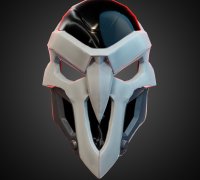 3D file Reaper mask (Overwatch 2) 🪖・3D printing idea to download・Cults