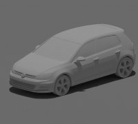 volkswagen golf mk7 3D Models to Print - yeggi