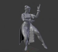 STL file KIMBERLY STREET FIGHTER VI 🎲・3D printable model to download・Cults