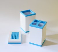 oxo dish brush holder by 3D Models to Print - yeggi