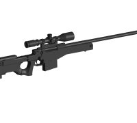 AWM Sniper Rifle 3D Wooden Puzzle - CraftDIYKit