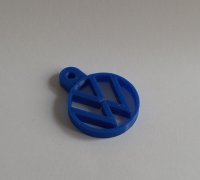 STL file Volkswagen logo rotating key ring one and two colors 🚗・Model to  download and 3D print・Cults