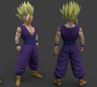 3D file Super Vegeta Baby - Dragon Ball GT 👶・3D print object to  download・Cults