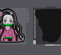 STL file Nezuko Kamado 🍪・3D printer design to download・Cults