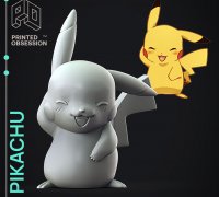 3D file Pikachu Libre - Pokémon Go ♀️・3D printable model to download・Cults