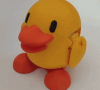 evil duck toy 3D Model