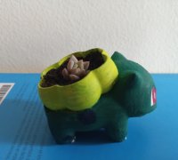 STL file Bulbasaur - Cannabis - Marijuana・Template to download and 3D  print・Cults