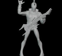 Fichier STL SPIDER PUNK - SPIDERMAN GUITAR 🕷️・Plan pour imprimante 3D à  télécharger・Cults
