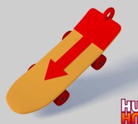 Free STL file SkateBoard・Object to download and to 3D print・Cults