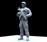 Mochila militar ucraniano Modelo 3D - Descargar Ropa on