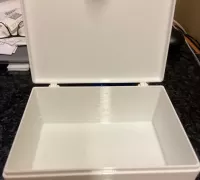 Simple box for storing cleaning wipes for glasses by gbirk, Download free  STL model