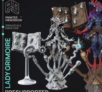 lady grimoire 3D Models to Print - yeggi