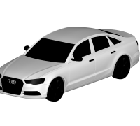 STL file AUDI A4 B6 S-LINE / USP FRONT BUMPER MIDDLE HoneyComb GRILL 🚗・3D  printer design to download・Cults