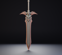 3D Printed Sword: Cool Designs with STL