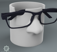Moai Eyeglass Holder - Remix by Thimira