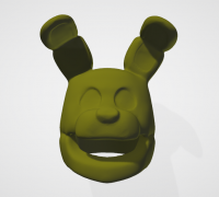 STL file FNAF Bonnie animatronic head 🤖・3D printer design to