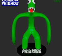 Green From Rainbow Friends (V2) - Download Free 3D model by dorime