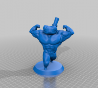 swole frog 3D Models to Print - yeggi