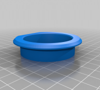 Free STL file Wall cable grommet and cover plate 🔌・3D printable