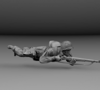 us paratrooper ww2 3D Models to Print - yeggi