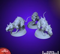 3D file Rat King 🐀・3D print model to download・Cults