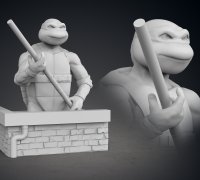 3D file Donatello - TMNT 🐢・3D print design to download・Cults