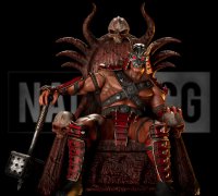 ArtStation - Shao Kahn Mortal Kombat 11
