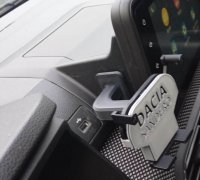 Automatic phone holder for Dacia Sandero 3, Logan 3, Jogger